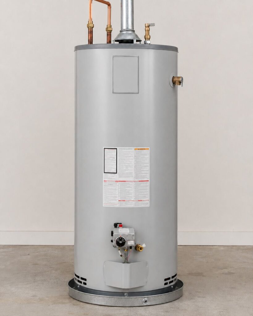 example of a traditional water heater